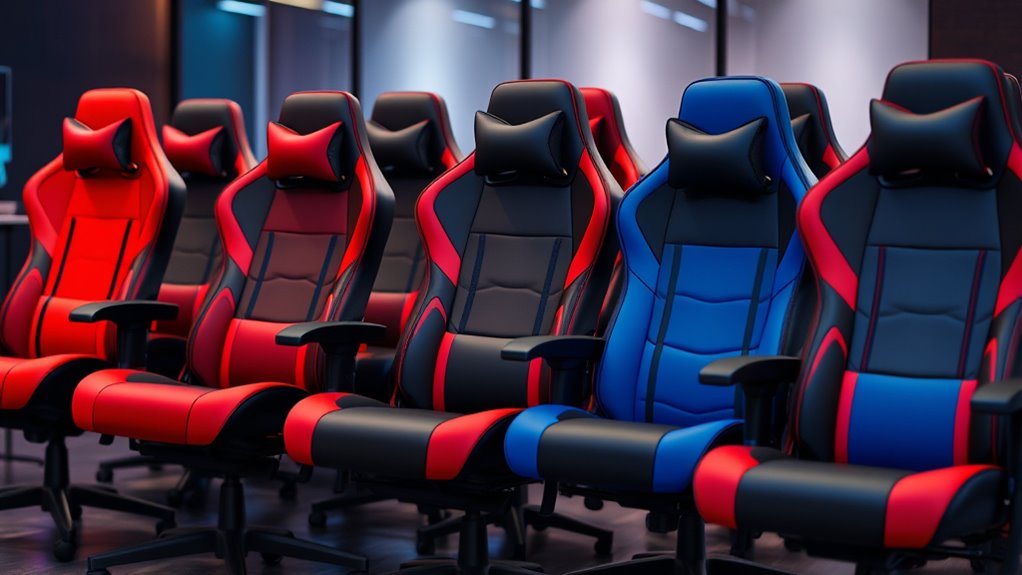 top lumbar support gaming chairs