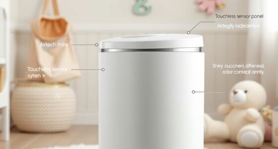 top odor controlling diaper pails