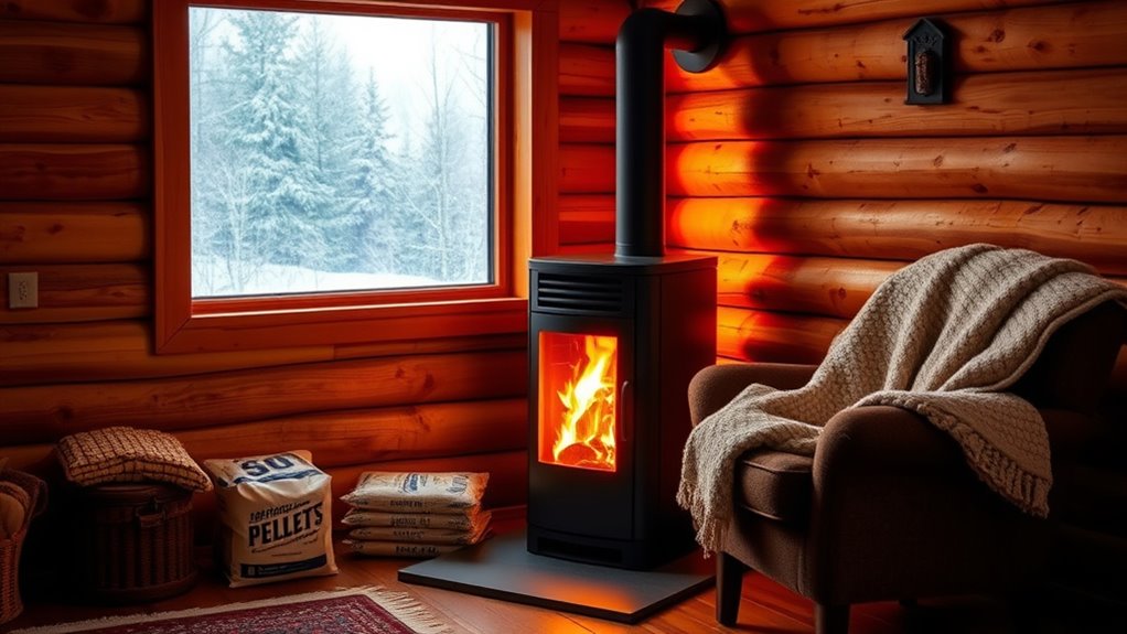 top off grid heating options