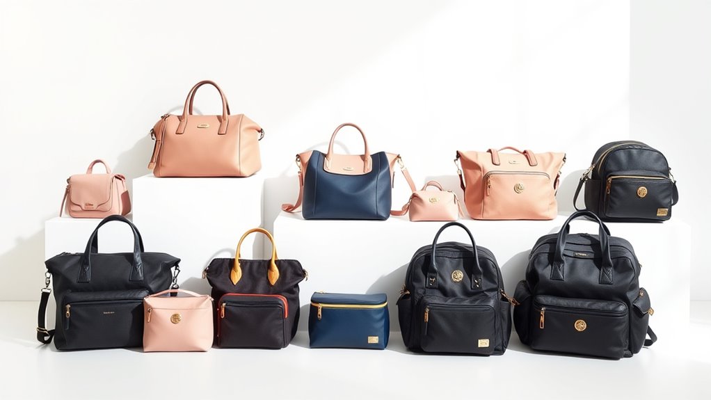 top stylish diaper bags