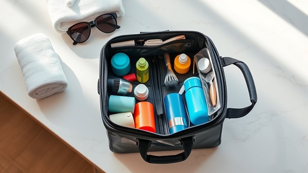 top travel toiletry organizers