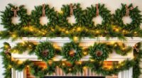 top wreaths and garland sets