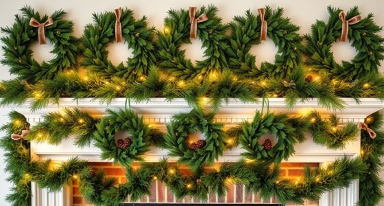 top wreaths and garland sets