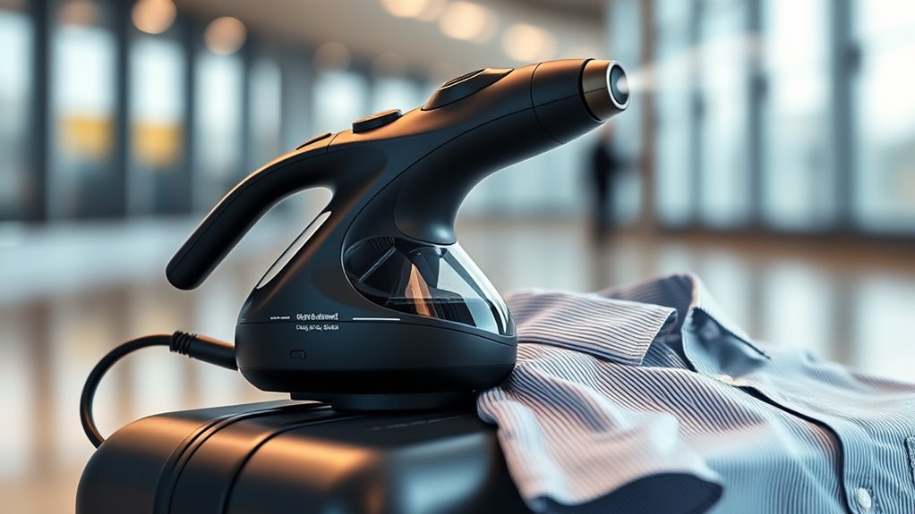 travel friendly garment steamer features