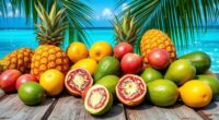 tropical fruit in keys