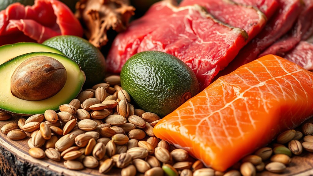 types amounts food sources