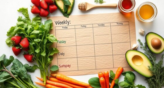 weekly raw meal templates