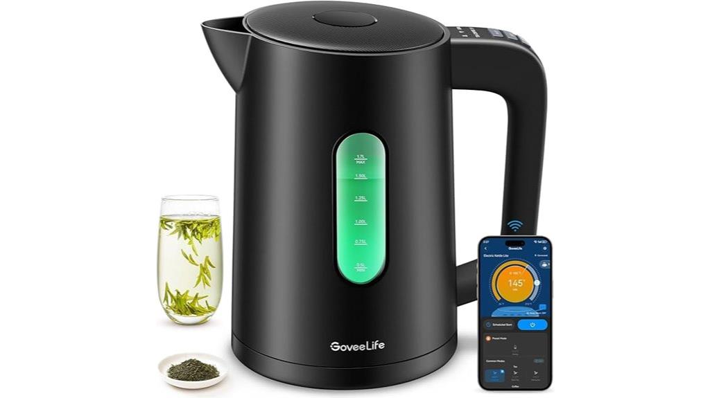 wifi enabled 1 7l smart kettle