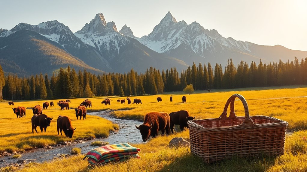 wildlife respect and picnic rules