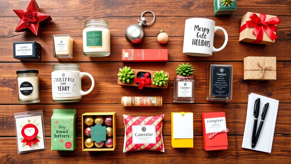 affordable festive coworker gifts