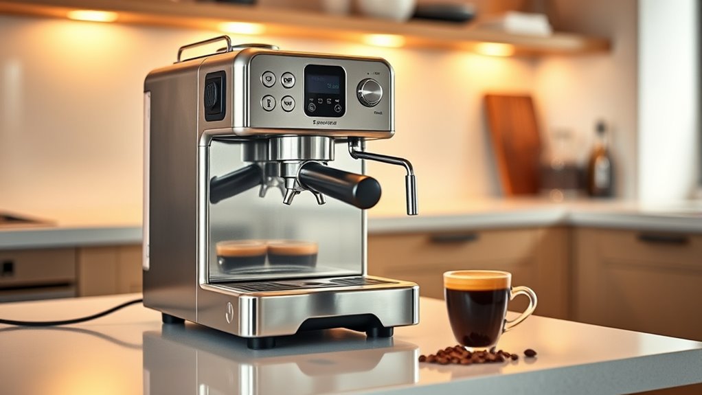 beginner friendly space efficient espresso