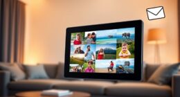 digital frames with email sharing