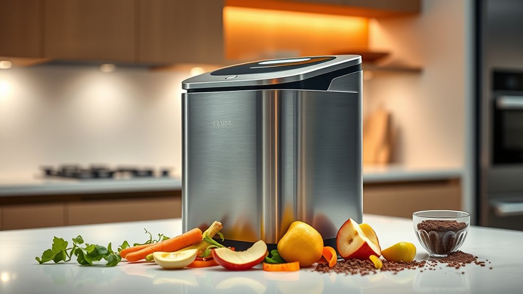 top kitchen compost bins