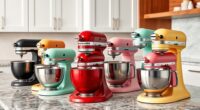 top kitchenaid mixer colors