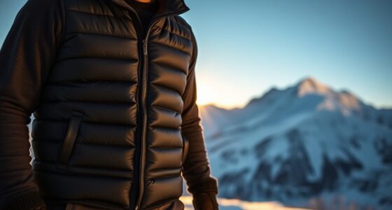 top men s heated winter vests