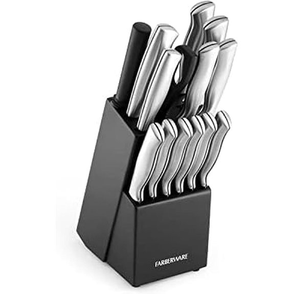 Farberware 15-Piece Knife Set with Block