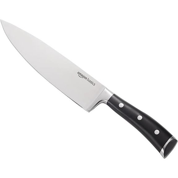 Amazon Basics 8-Inch Full Tang Chef's Knife