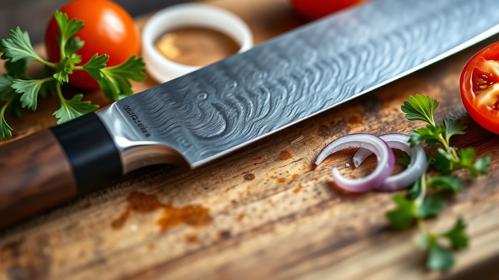 blade sharpness and balance