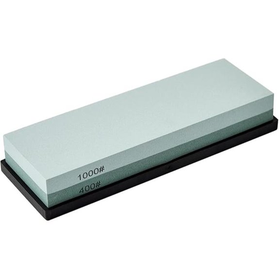 Premium Double-Sided Whetstone with Non-slip Base