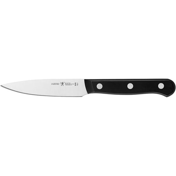 HENCKELS 4-inch Chef Knife German-Engineered Black