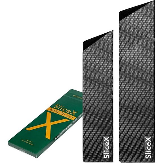 Knife Sheaths for Kitchen Knives 8-12 BPA-Free (2 Pcs)