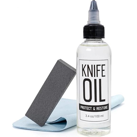 Knife Rust Remover and Maintenance Oil Kit