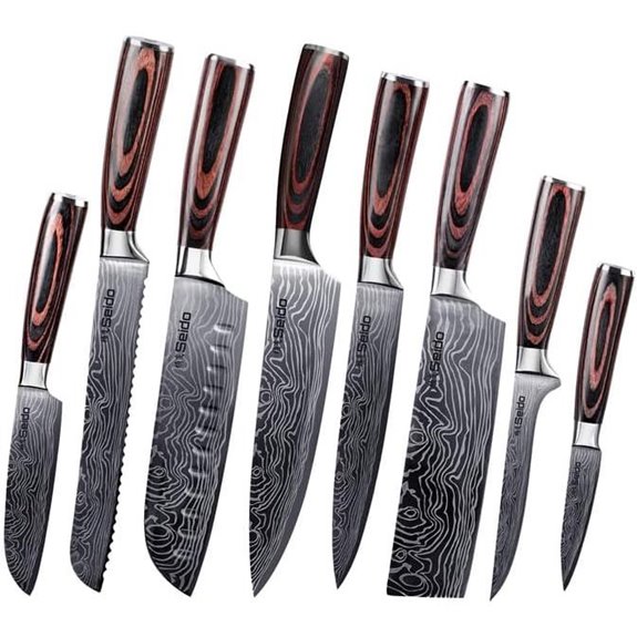 Seido Master Chef 8-Piece Knife Set