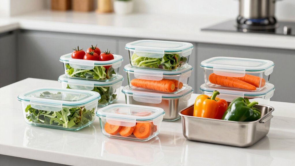 airtight glass storage options