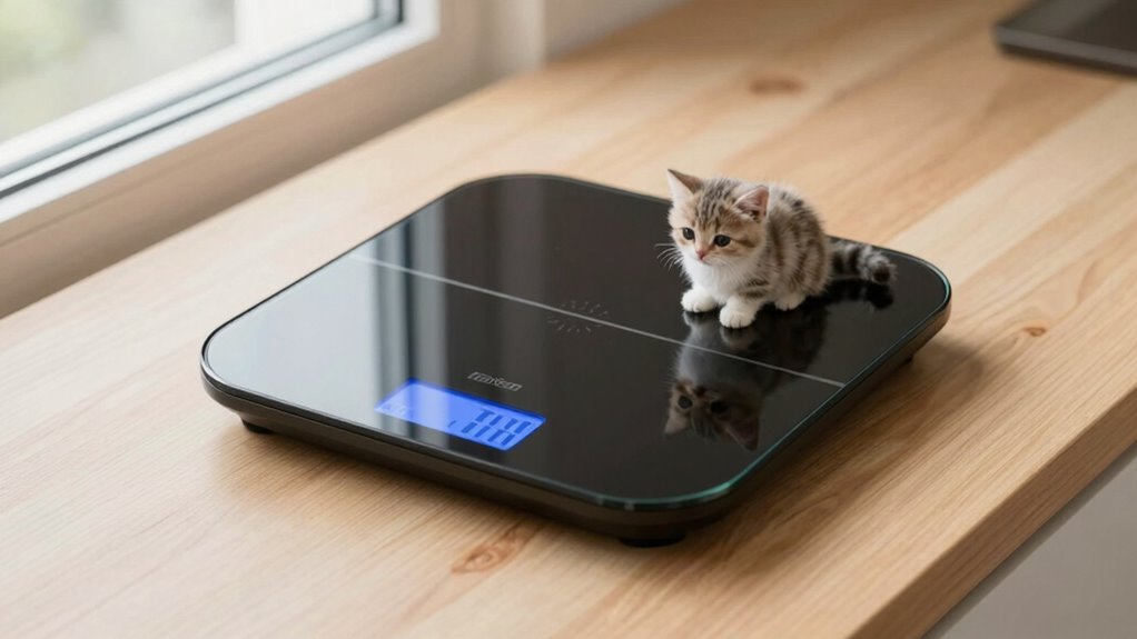 calibrating pet scale
