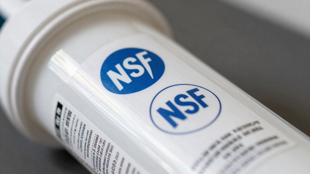 certified water filter reliability