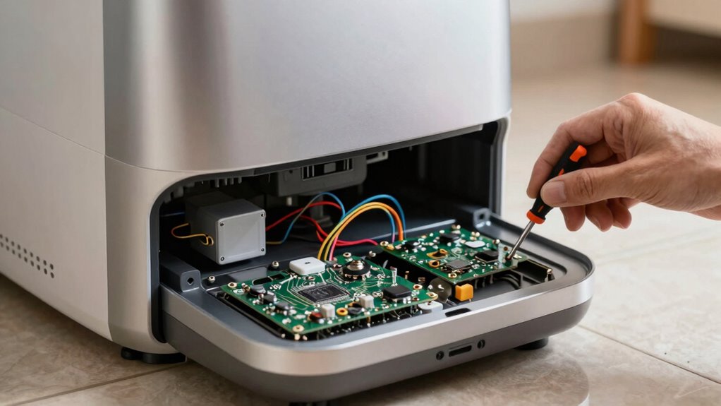 check connections update firmware