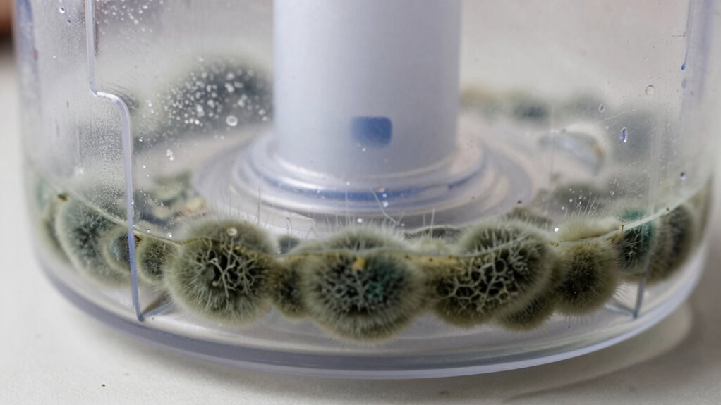 check humidifier for mold