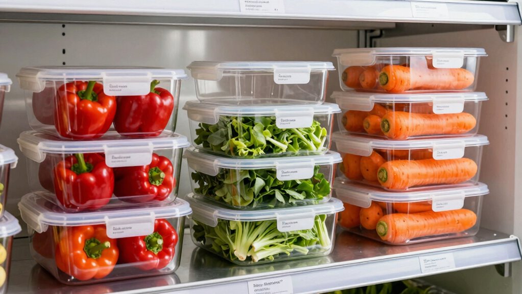 choose suitable produce containers