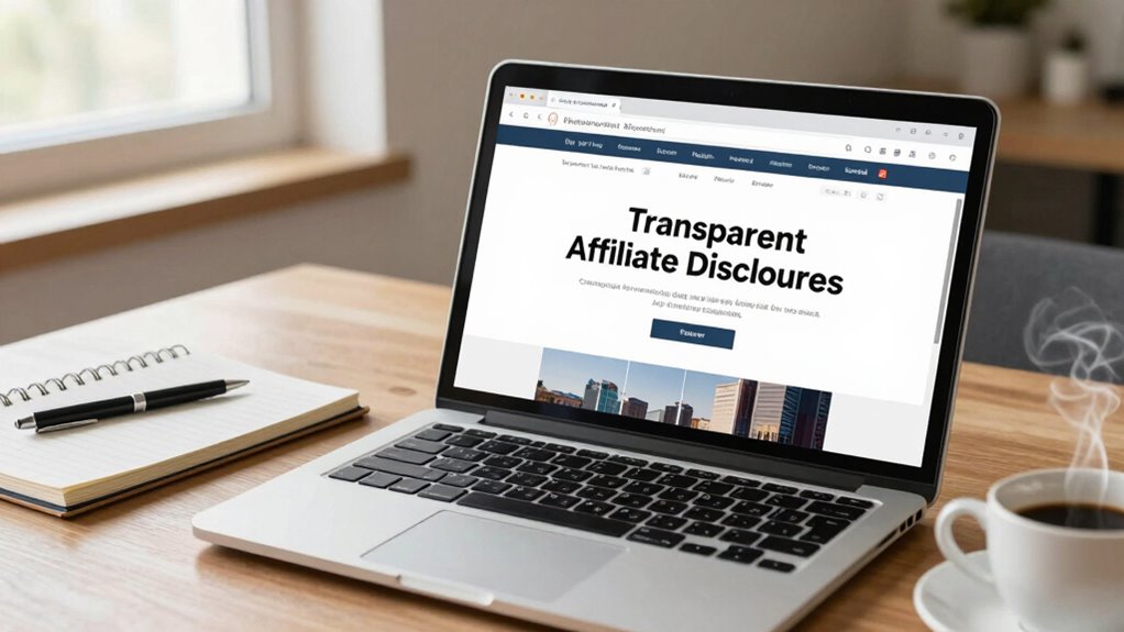 clear honest affiliate disclosures