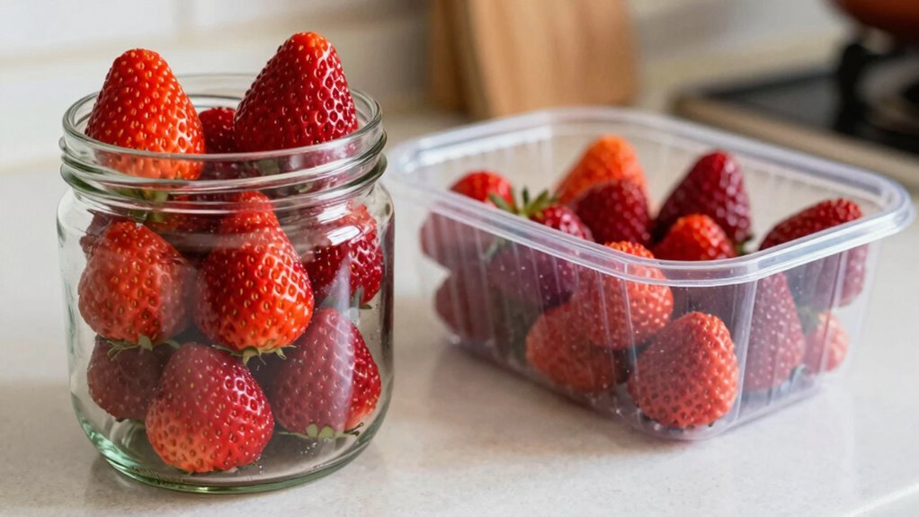 container material affects flavor