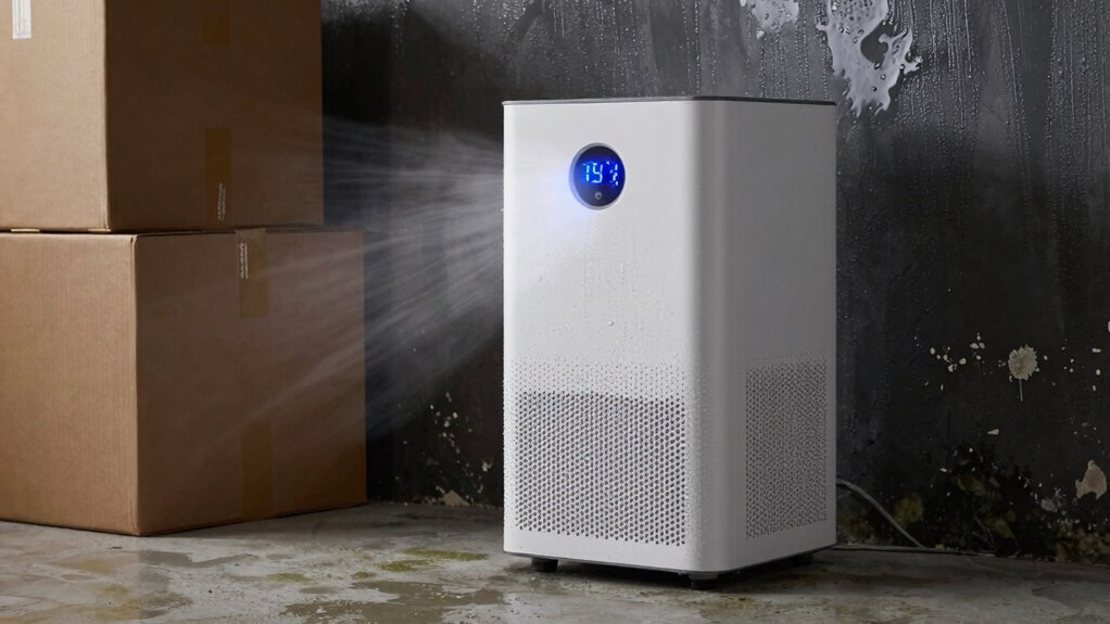 control humidity to prevent mold