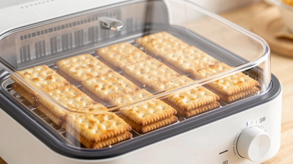 cracker sogginess prevention feature