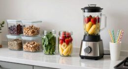 create a weekly smoothie station