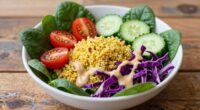 create filling nutritious raw bowls