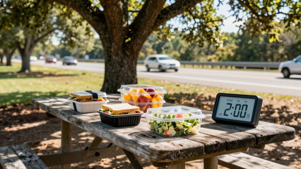 discard food left out