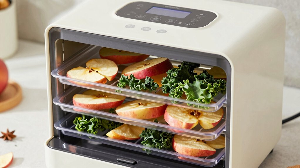 dry snacks and herbs