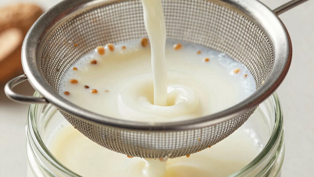 effective nut milk filtration