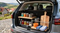 efficient european road kitchen