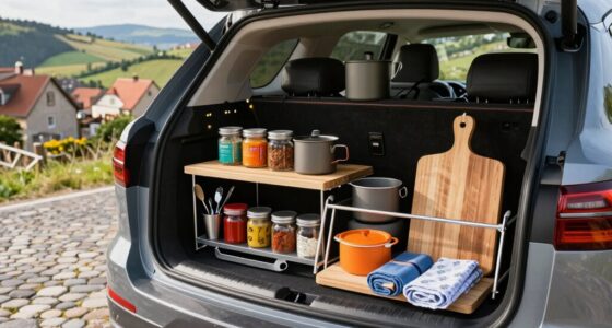efficient european road kitchen
