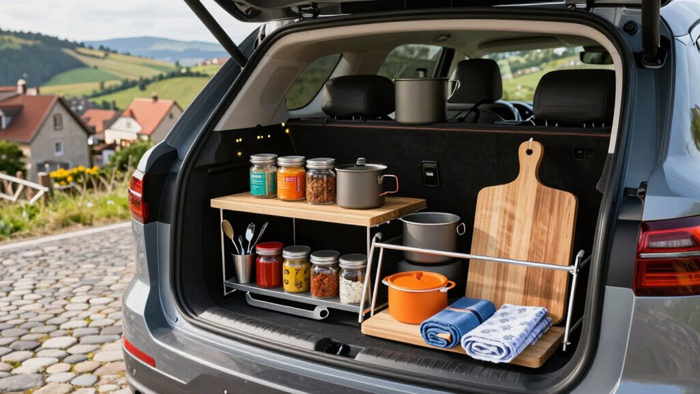 efficient european road kitchen
