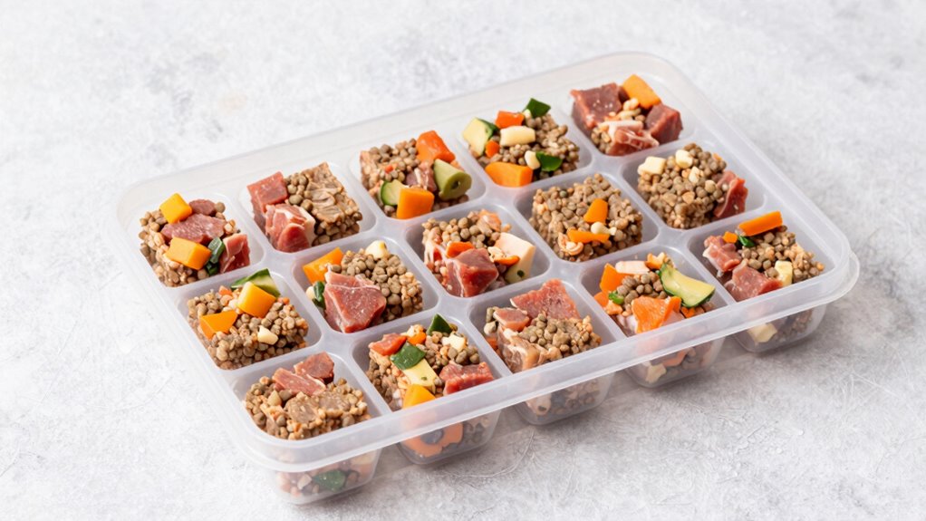 efficient organized pet feeding