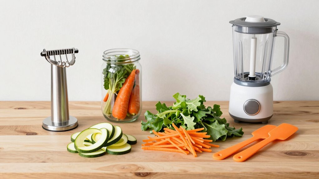 essential raw food kitchen tools