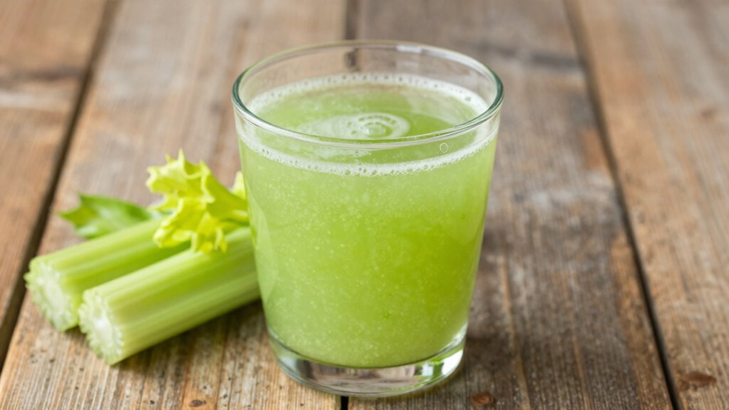 foam free celery juice technique