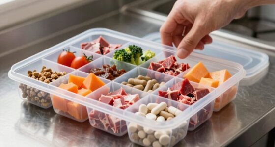 freeze raw pet portions