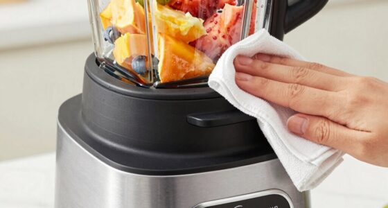 gentle blender seal cleaning